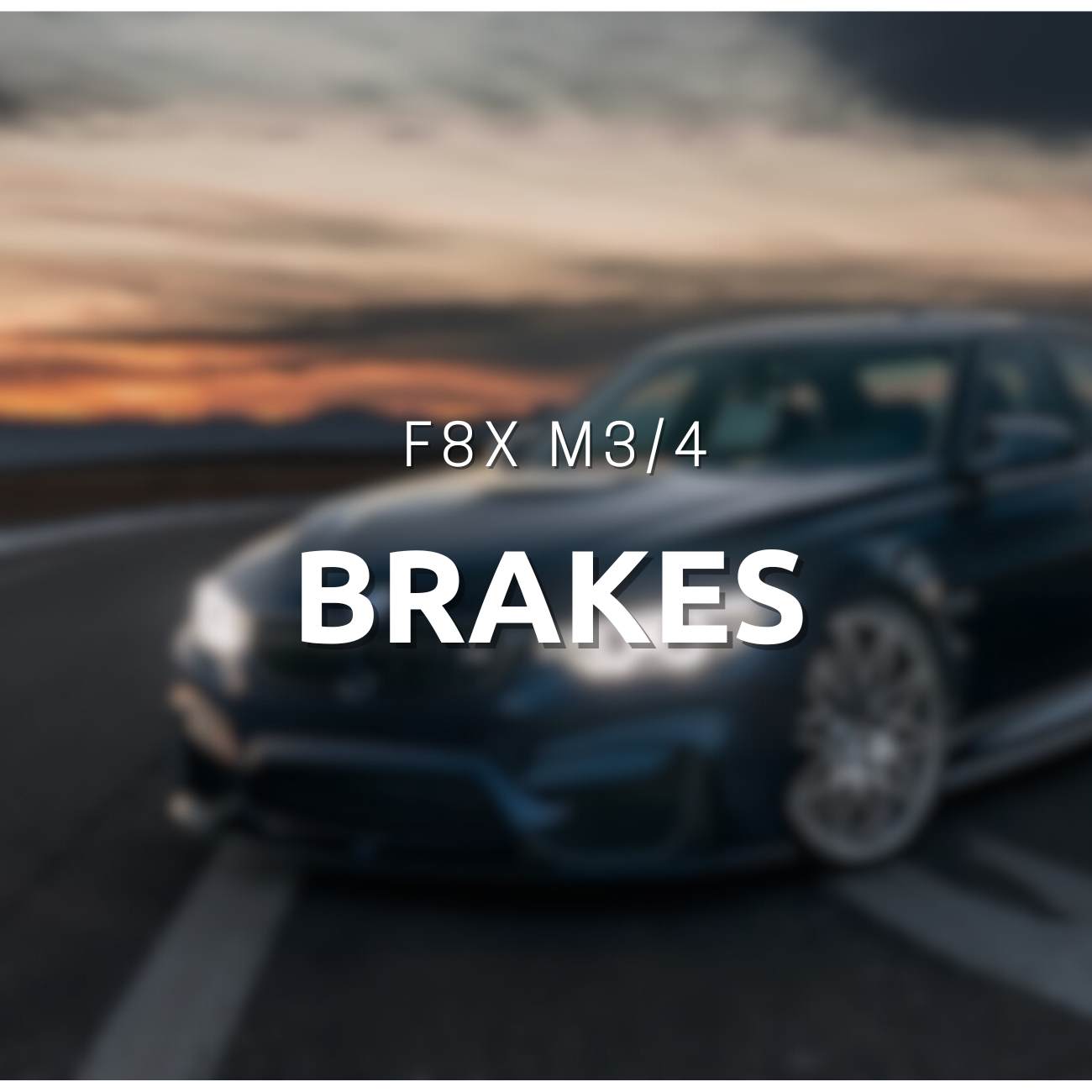 F8X M3/M4 Brakes