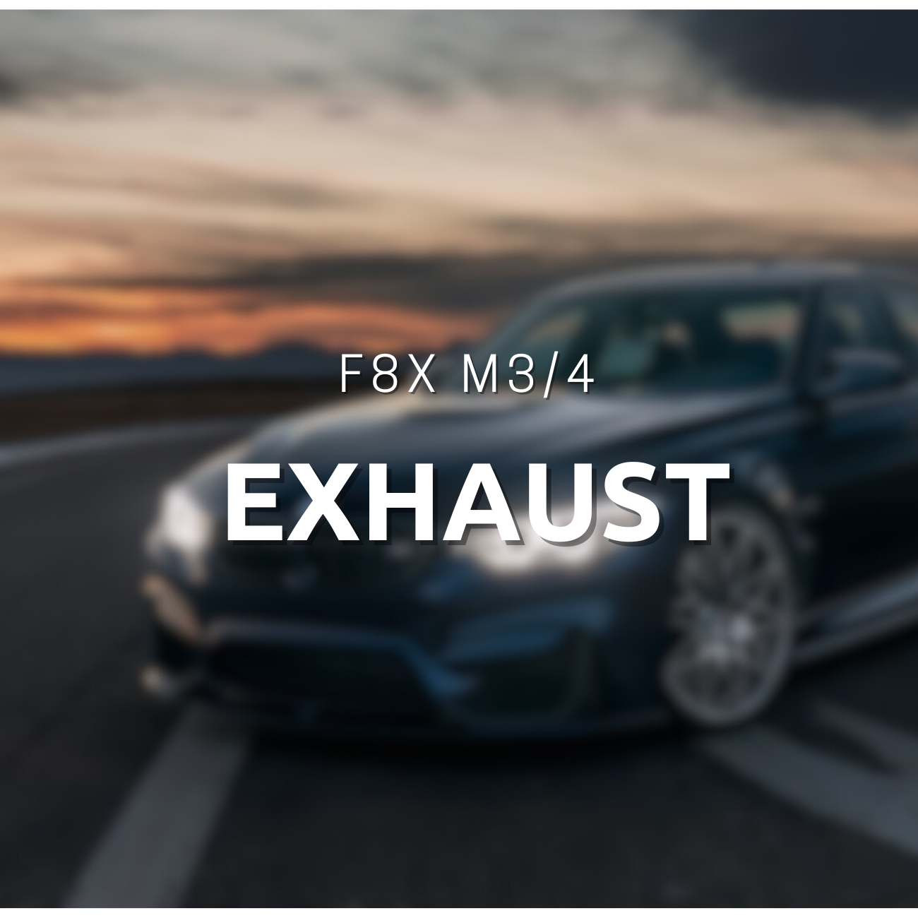 F8X M3/M4 Exhaust