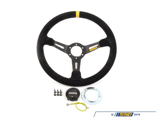 MOMO Mod.08 Steering Wheel - Black - 350mm