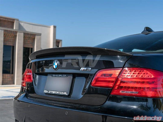 RW Carbon Fiber Perf. Style Trunk Spoiler w/ 3M Tape