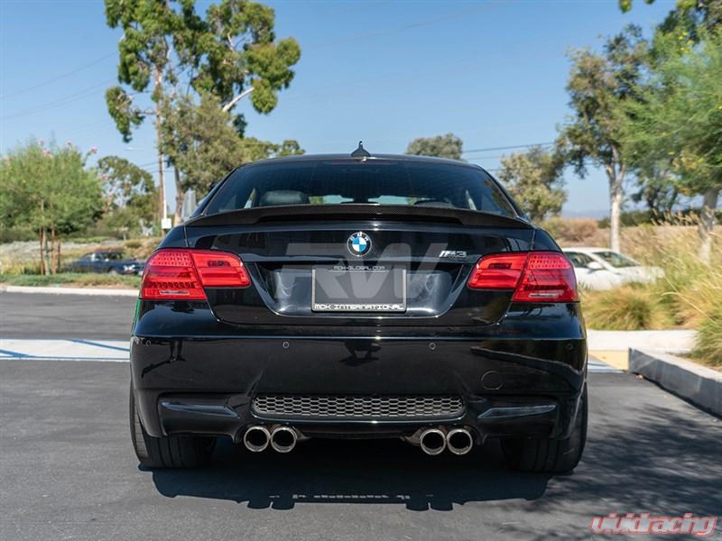 RW Carbon Fiber Perf. Style Trunk Spoiler w/ 3M Tape