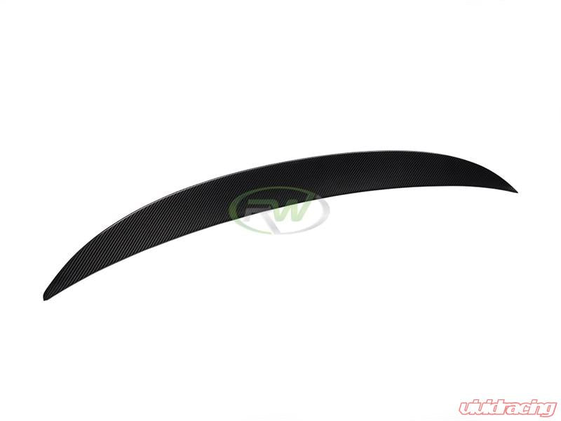 RW Carbon Fiber Perf. Style Trunk Spoiler w/ 3M Tape